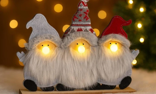 vánoční skřítci led